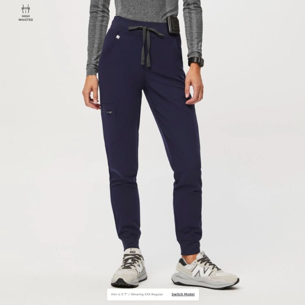 Figs High Waisted Zamora Joggers Large